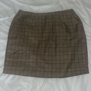 Cute Plaid Skirt